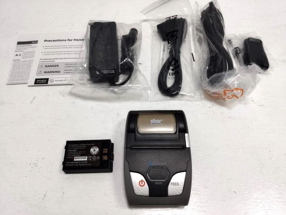 Y♦580（059）　スター精密 モバイルプリンター SM-S210i
