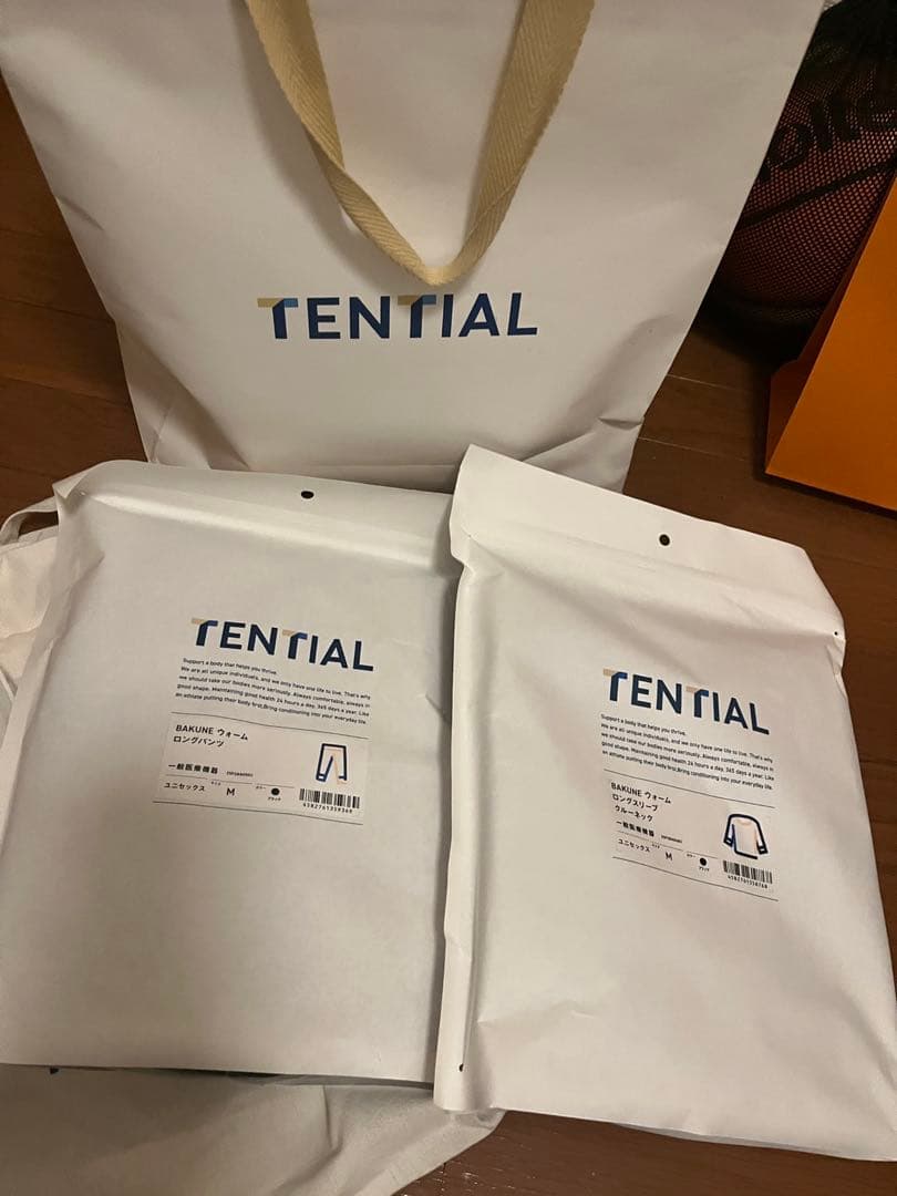 【新品・未開封】TENTIAL BAKUNE ウォーム 上下セット TENTIAL（テンシャル） リカバリーウェア BAKUNE バクネ Warm ウォーム
