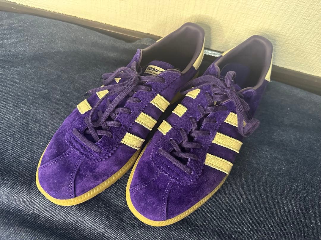 adidas originalsスニーカー バミューダ PURPLE 28cm