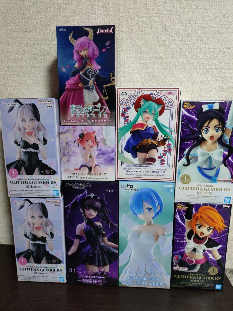 確*確様 【まとめ売り】美少女プライズフィギュア 9点セット