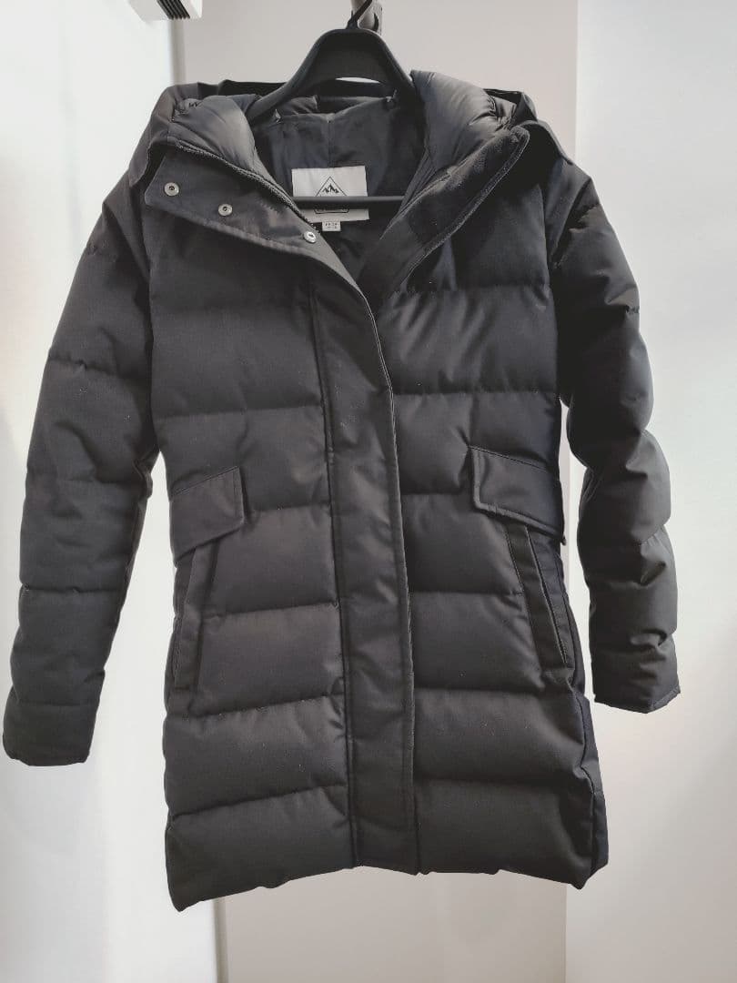 ピレネックス　　　　　　　　　グルノーブルダウンコート　ブラック36ファーあり