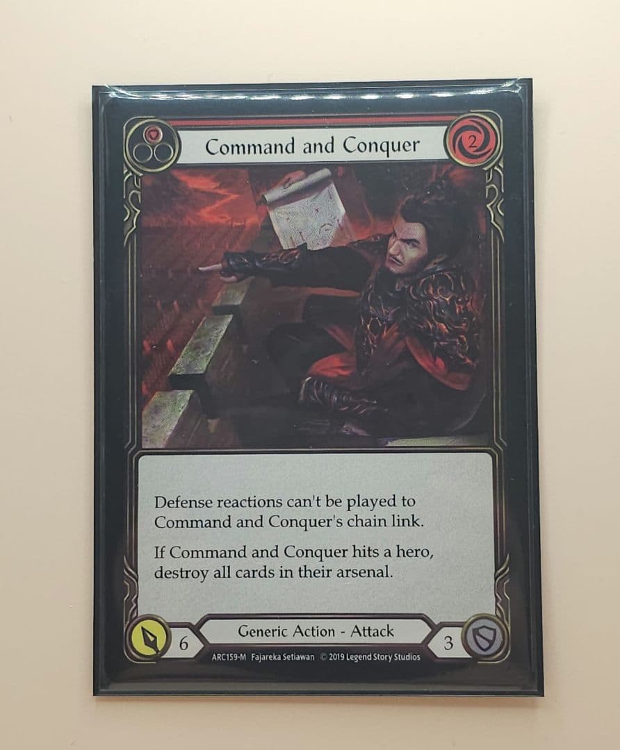 FaB】Command and Conquer・征服の命令 ARC-159-M - メルカリ