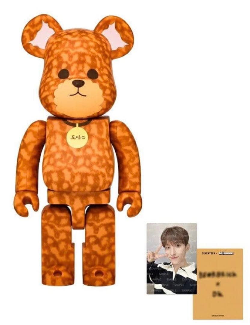 トレカ付 SEVENTEEN セブチBE@RBRICK 400% ドギョム - メルカリ