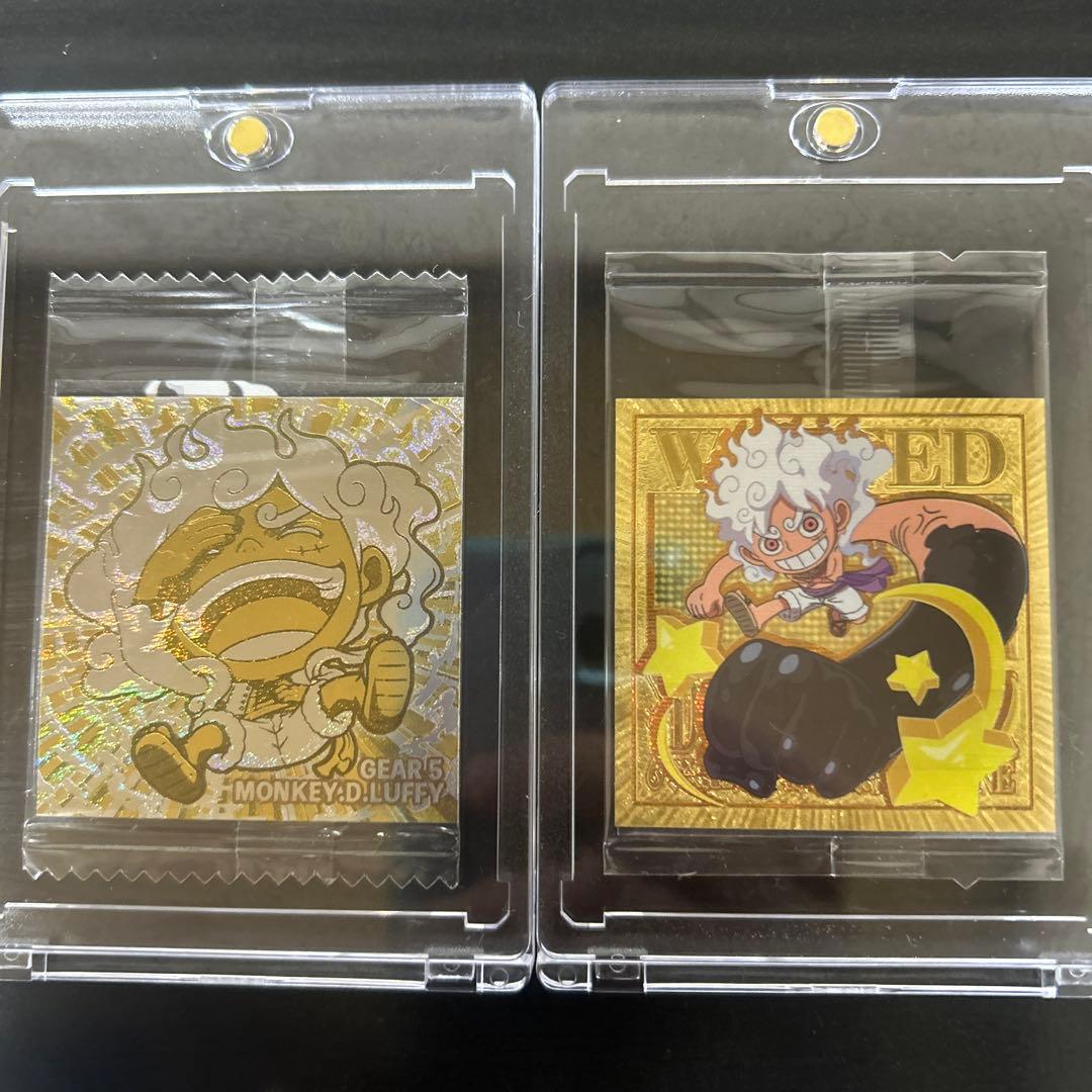 ワンピース大海賊シールウエハース【両面金ニカ】セット