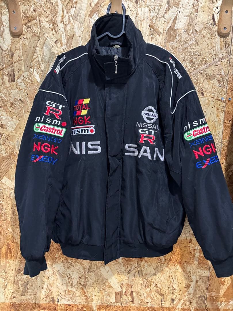 希少90s Nissan レーシングジャケット サイズL 中綿