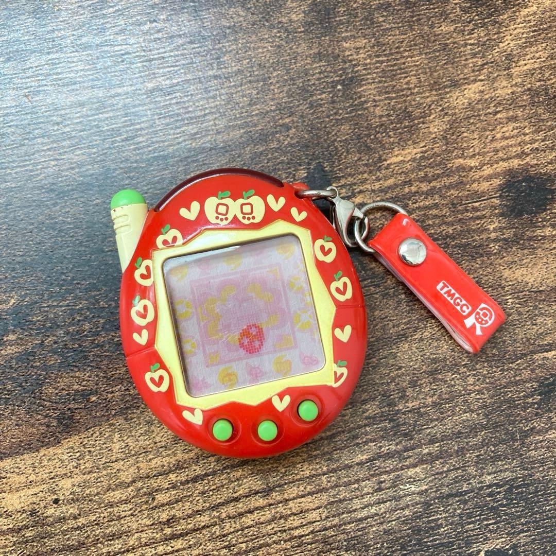 たまごっちプラス 赤いシリーズ りんごレッド ケーたま 当時物