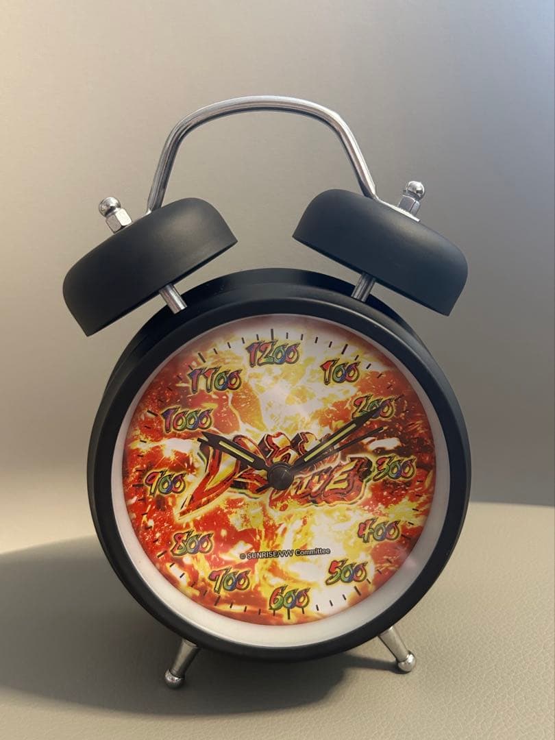 【未使用】革命機ヴァルヴレイヴ ハラキリDRIVE目覚まし時計　ヴヴヴ 非売品