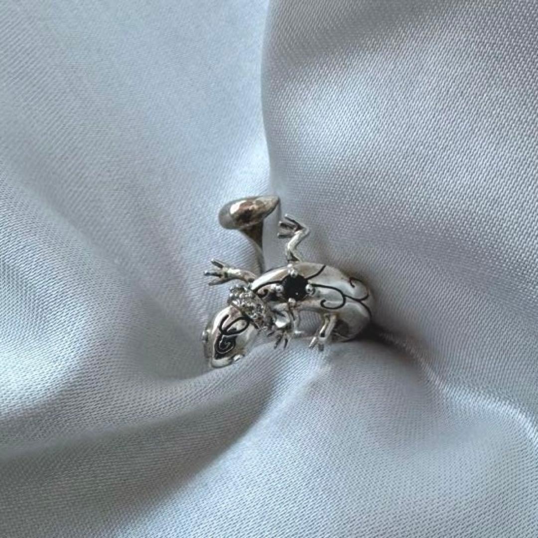 UZU トカゲ　ミスティックトパーズ　リング