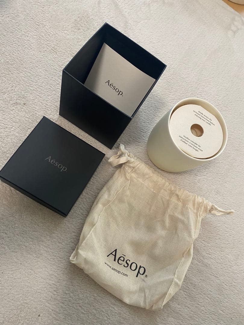 【新品未使用】Aesop イソップ　プトレミー アロマティック キャンドル
