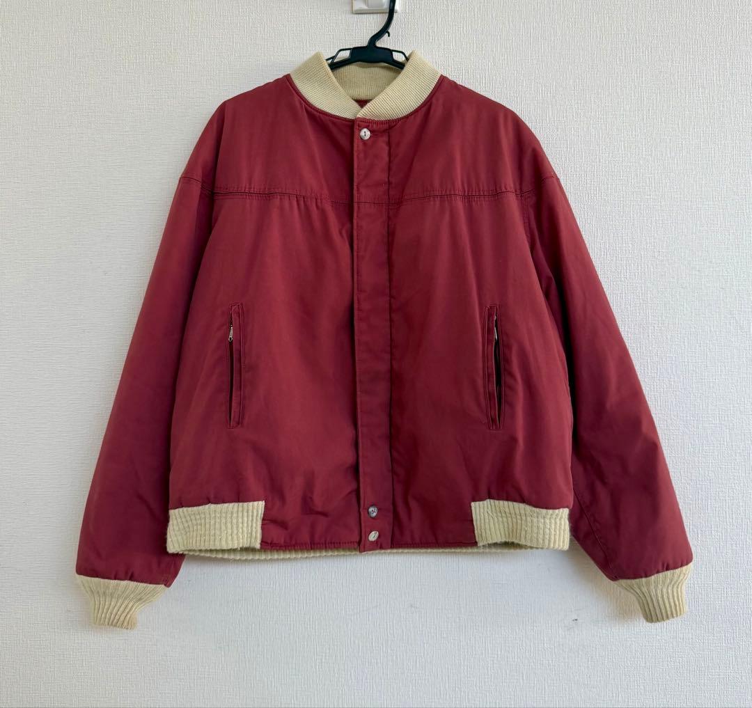 超超スペシャル 70s Catalina ダービージャケット 44 バーガンディ 70s-80s 超超スペシャル 70s Catalina ダービージャケット 44