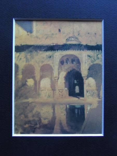 ジョン・シンガー・サージェント、アルハンブラの天人花の中庭