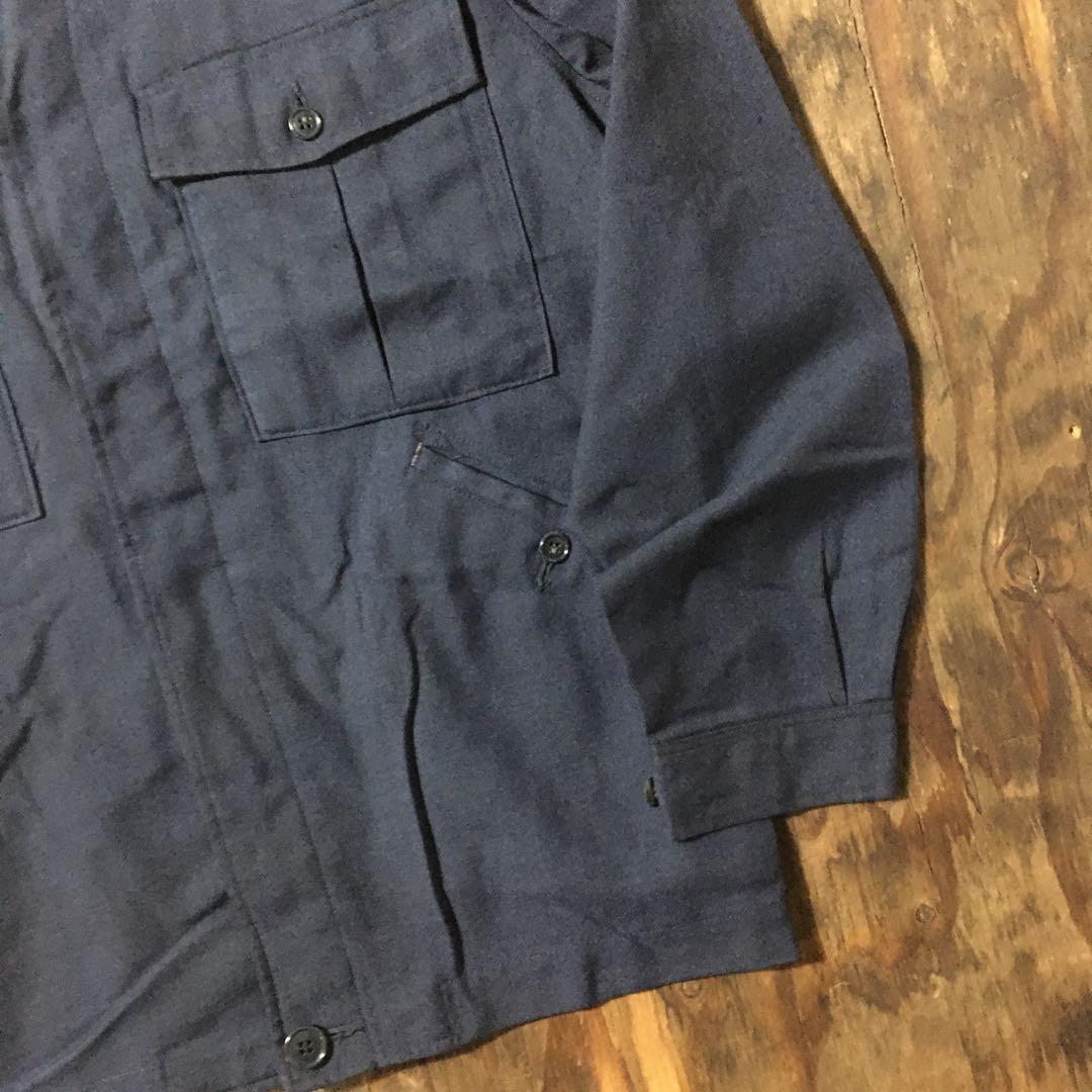 60s 旧国鉄 制服 赤タグ 上下セット 日本国有鉄道 ナッパ服 昭和44年