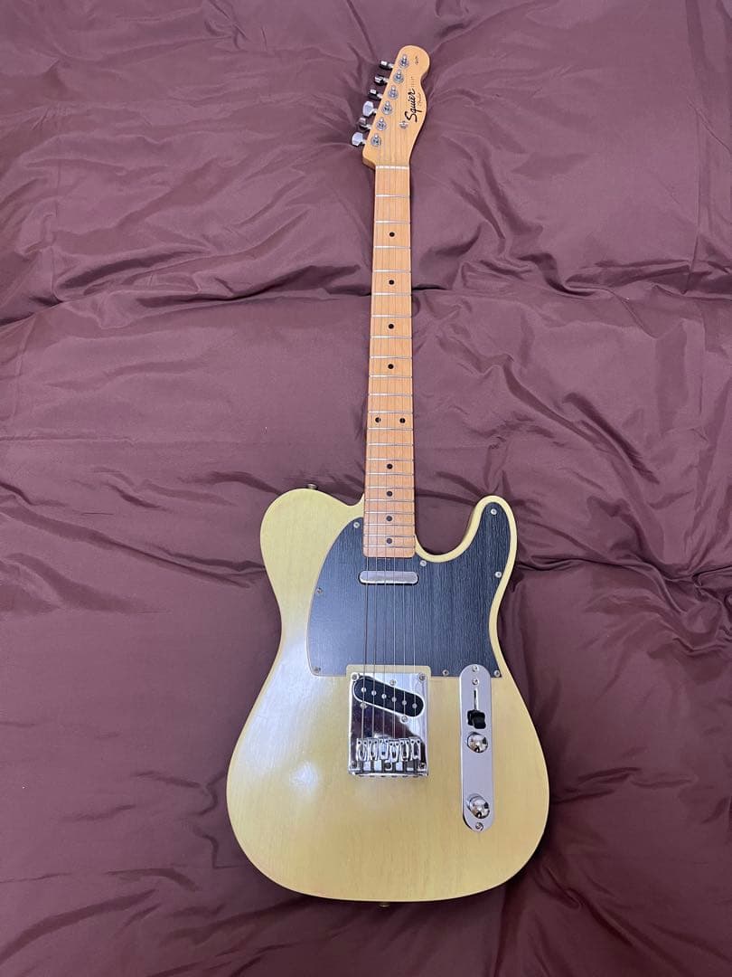 【調整済】スクワイア　テレキャスター　fender エレキギター　カスタム Squier by Fender Classic Vibe Custom Telecaster SH with Bigsby