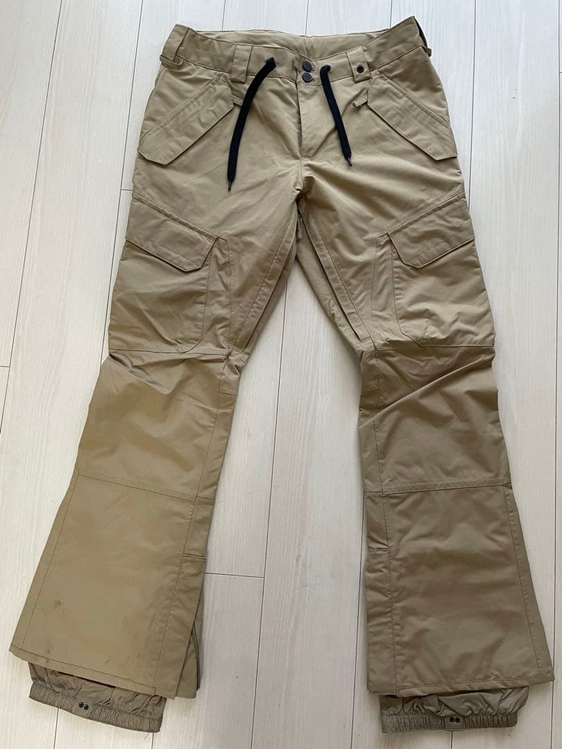 バートン　スノーボードパンツ　ベージュ　Mサイズ