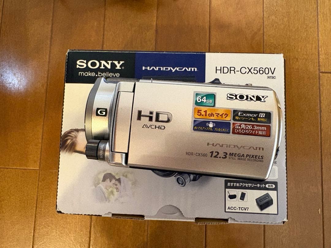 中古　SONY HDR-CX560V ビデオカメラ 本体 楽天市場】【中古】 良品中古 HDR-CX560V ブラック 安心保証 即日発送