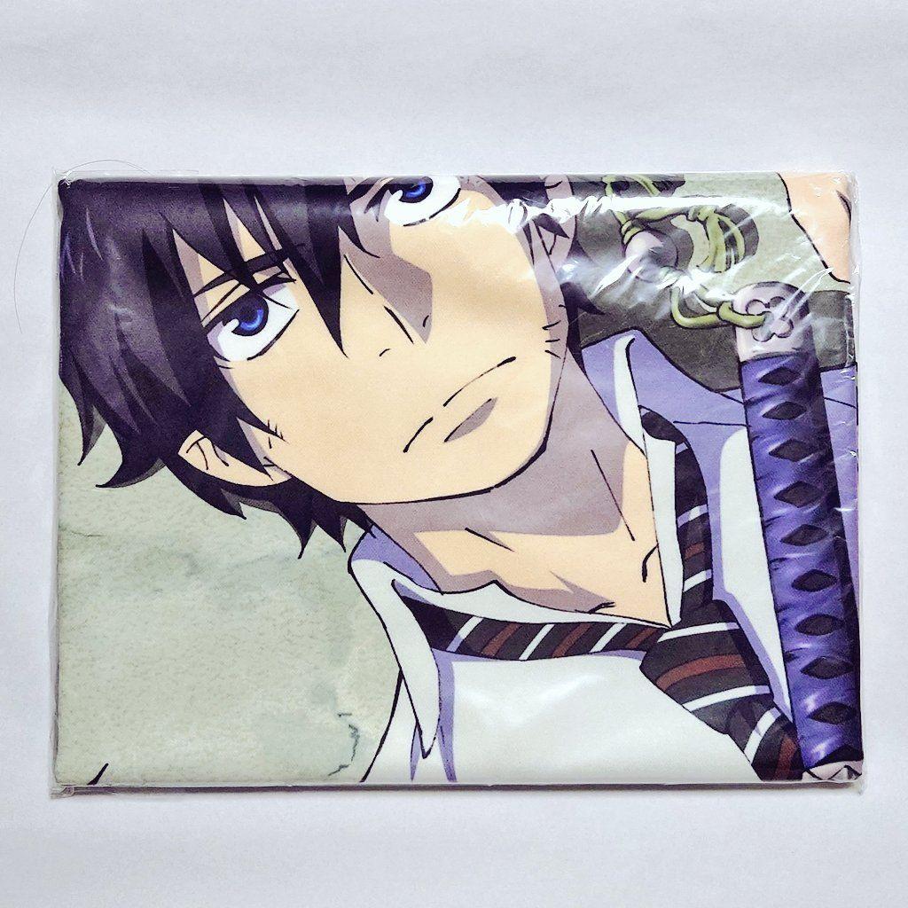 青の祓魔師 奥村燐 雪男 マイクロファイバータオル ジャンプフェスタ2012限定 TVアニメ『青の祓魔師 島根啓明結社篇』セガの“Xross Link”シリーズに