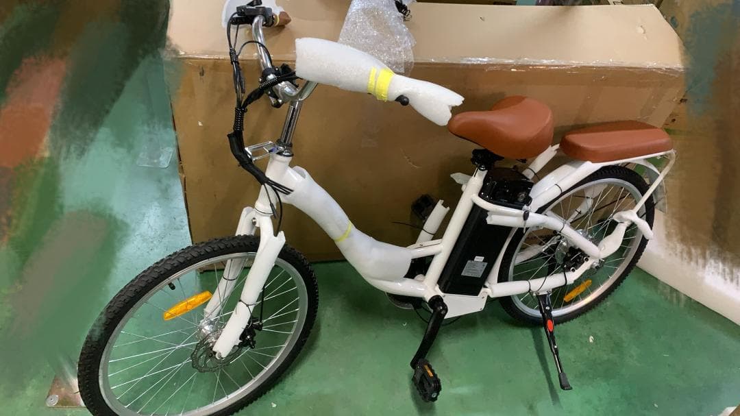 Assuto 電動アシスト自転車 5段階アシスト シマノ6段変速 欠品あり