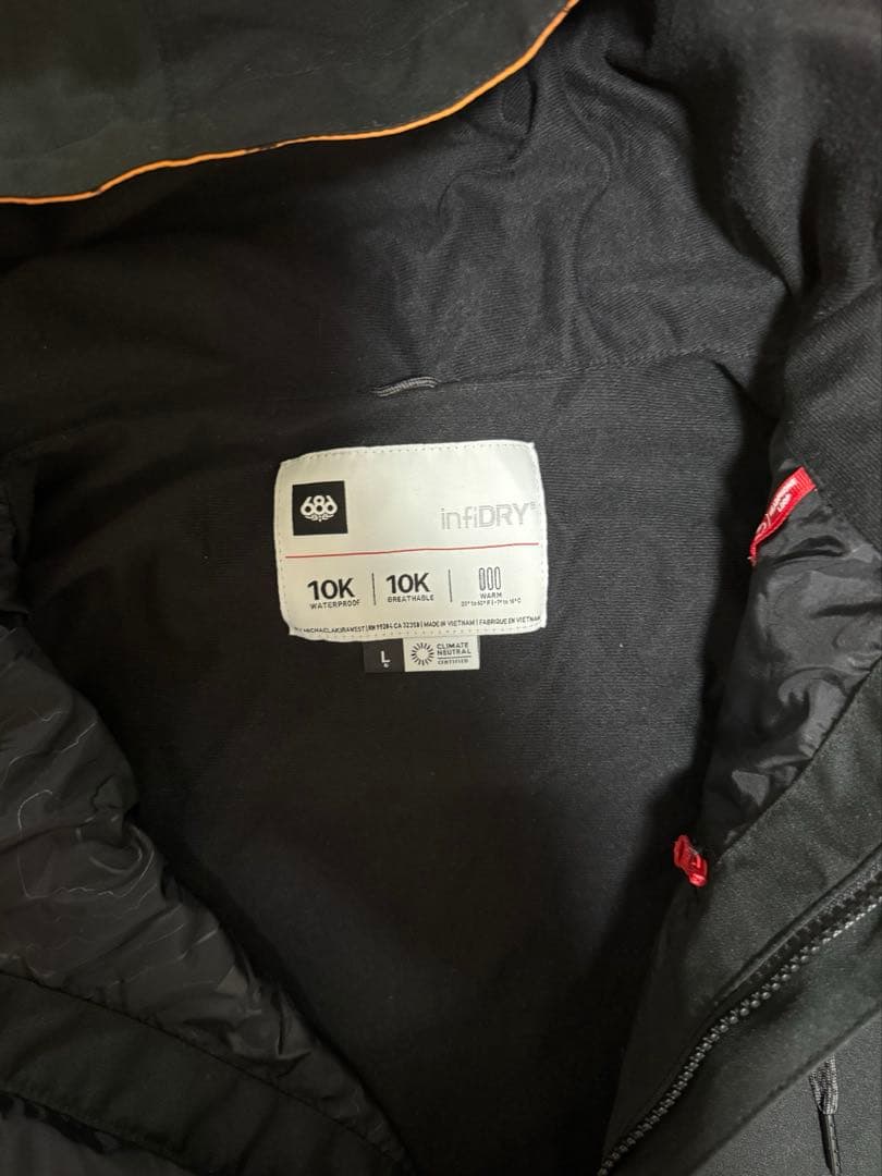 《Basco》686 24-25 スノーボードウェア ブラック L