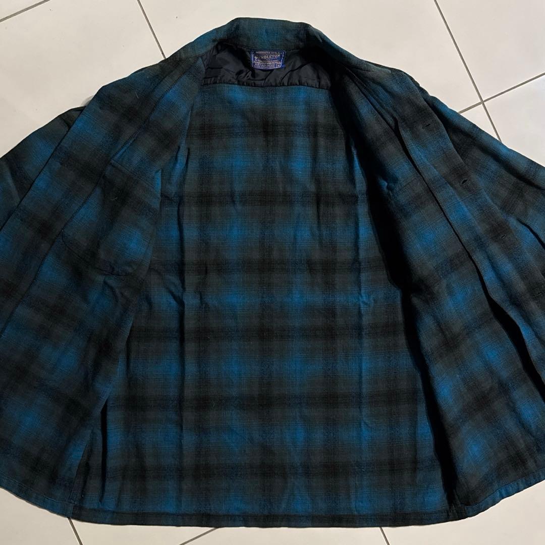 50's PENDLETON ボードシャツ フランネル オンブレ スペシャル - メルカリ