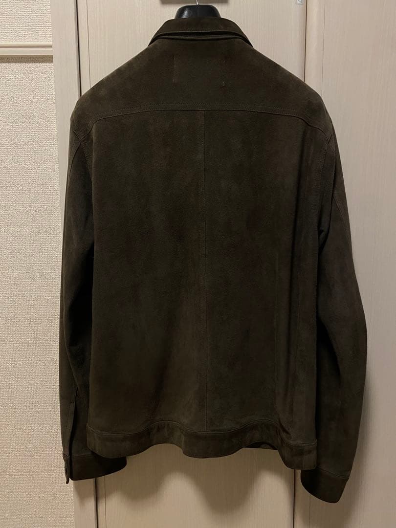 美品】OUR LEGACY ブラウン 本革スエードシャツ スウェードジャケット
