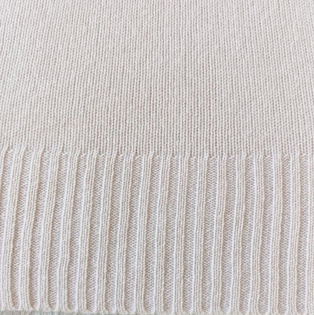 ハウスオブロータス】定価5.2万 カシミヤVネックチュニックニット