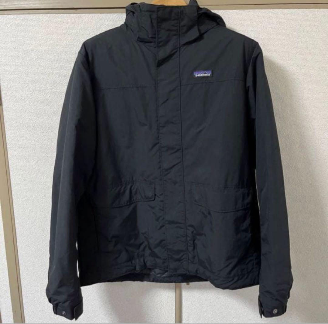 定番ブラック　パタゴニア　イスマスジャケット　サイズＬ