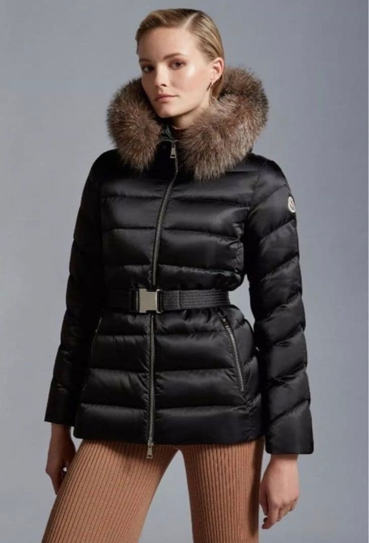 モンクレール CUPIDONE ダウンジャケット ブラック ベルト 23AW 1