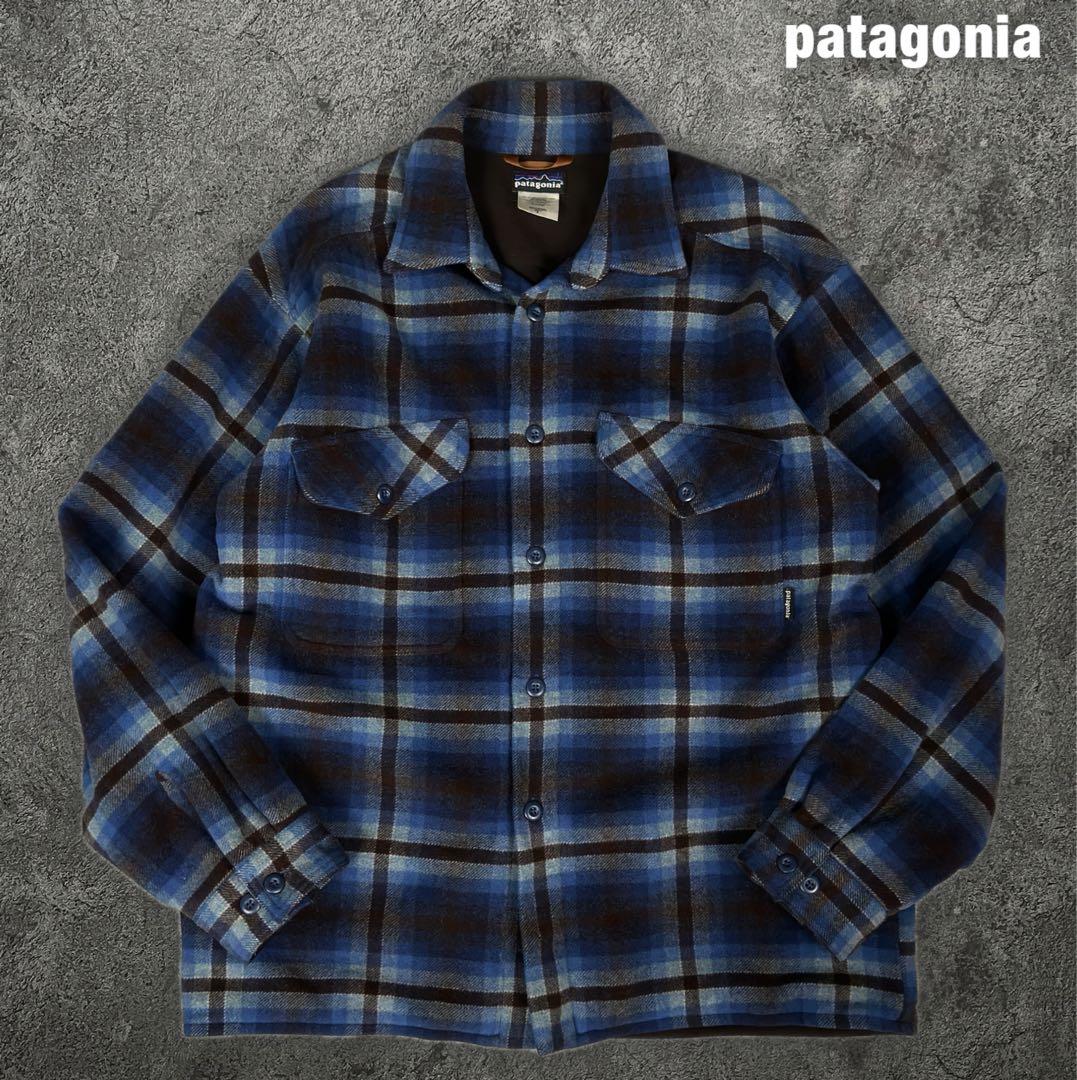 patagonia オンブレ チェック アルダーシャツジャケット パタゴニア