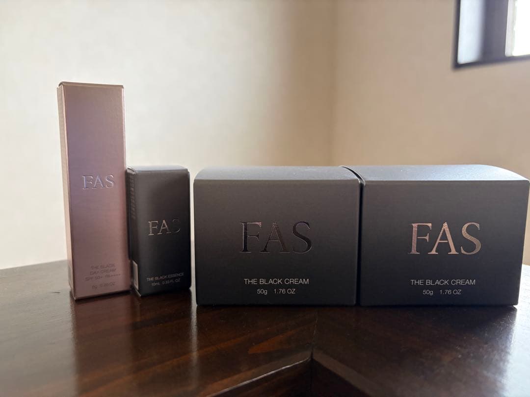 FAS ザ ブラック クリーム 50g 2個セット