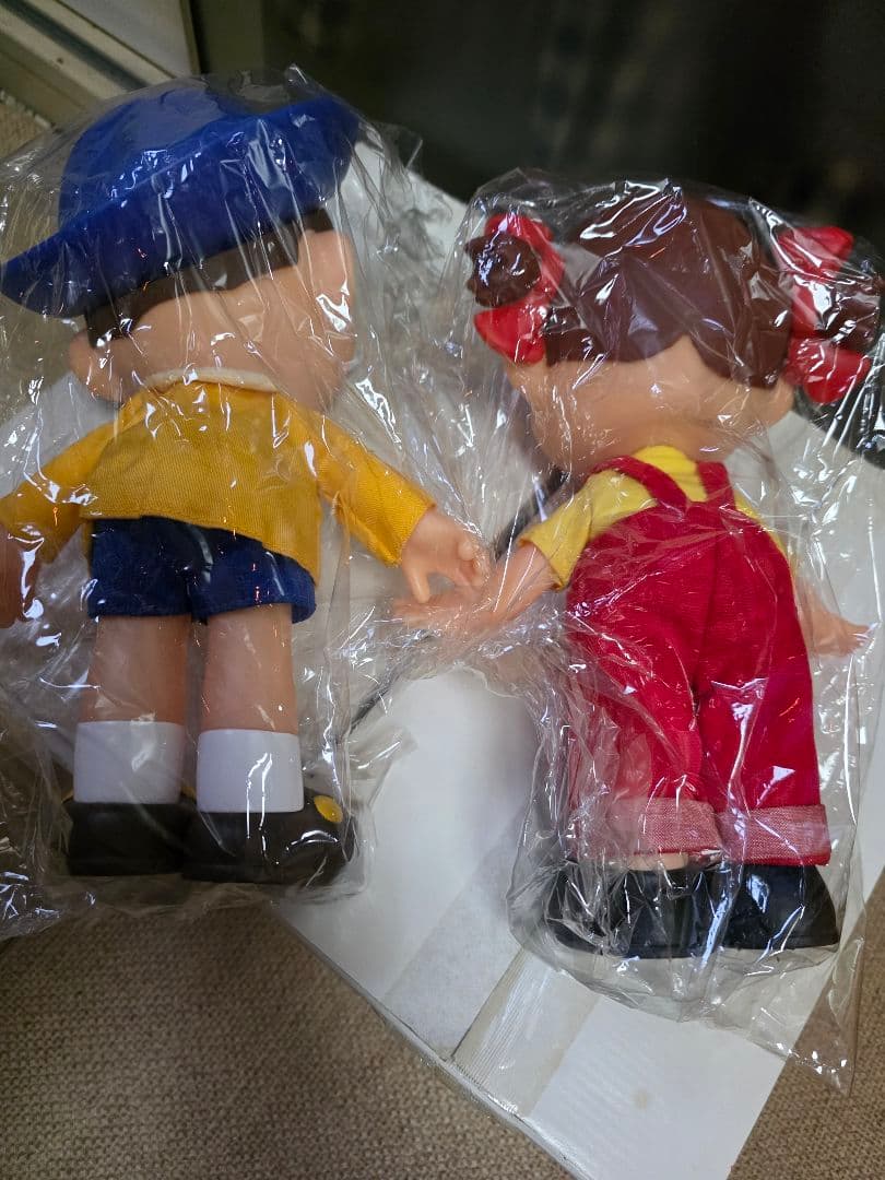 ペコちゃんポコちゃん キャラクター フィギュアセット FUJIYA 懸賞品