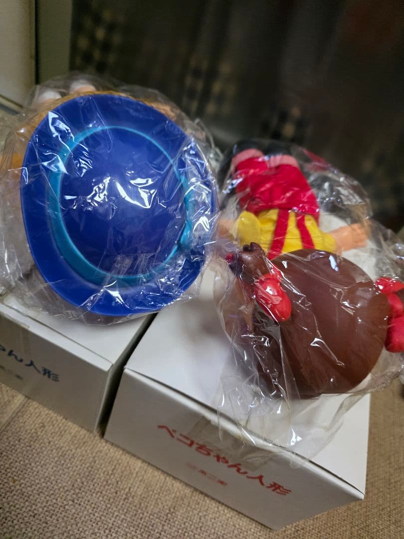 ペコちゃんポコちゃん キャラクター フィギュアセット FUJIYA 懸賞品