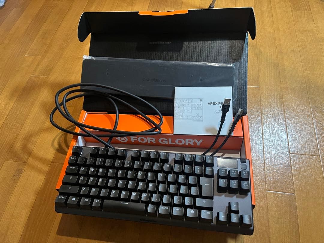 【t.】SteelSeries Apex Pro TKL ラピッドトリガー