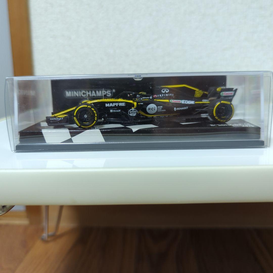 ミニチャンプス1/43Ｆ１　2018年ルノー　ニコ・ヒュルケンベルグ