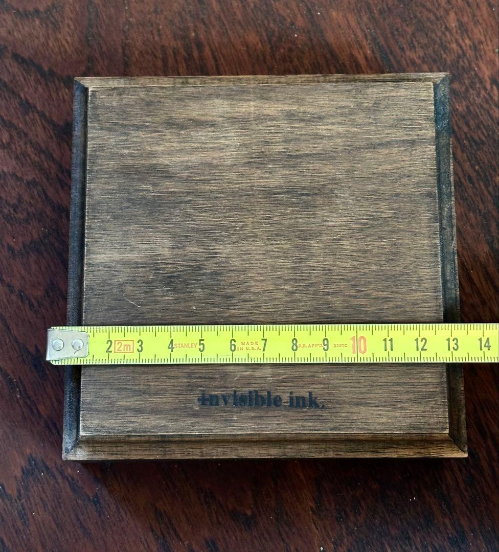 インビシブルインク Invisible ink. 希少 初期モデル 花台 ベース