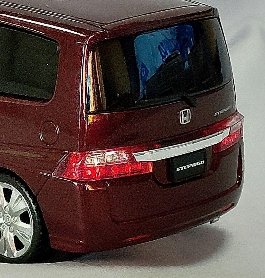 ホンダ ステップワゴン カラーサンプル色見本 ミニカー レッド 車輌