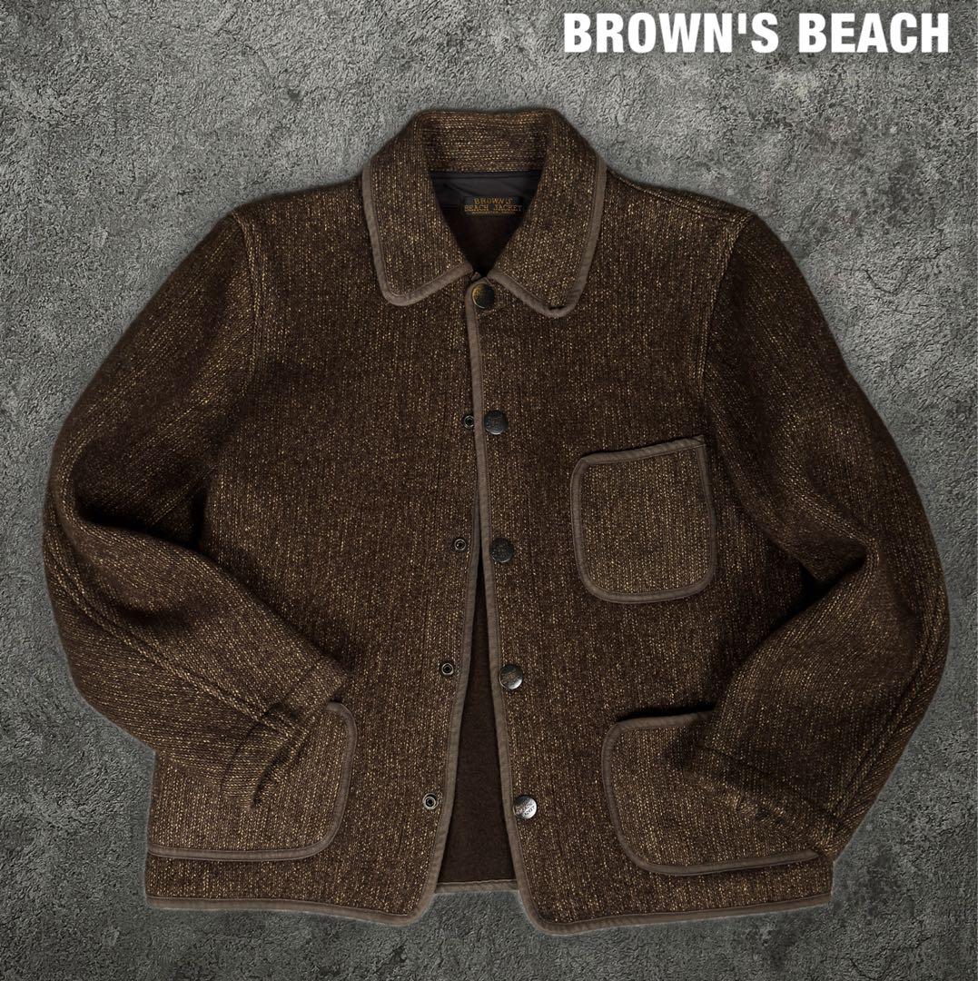 BROWN'S BEACH カバーオール ジャケット ブラウンズビーチジャケット