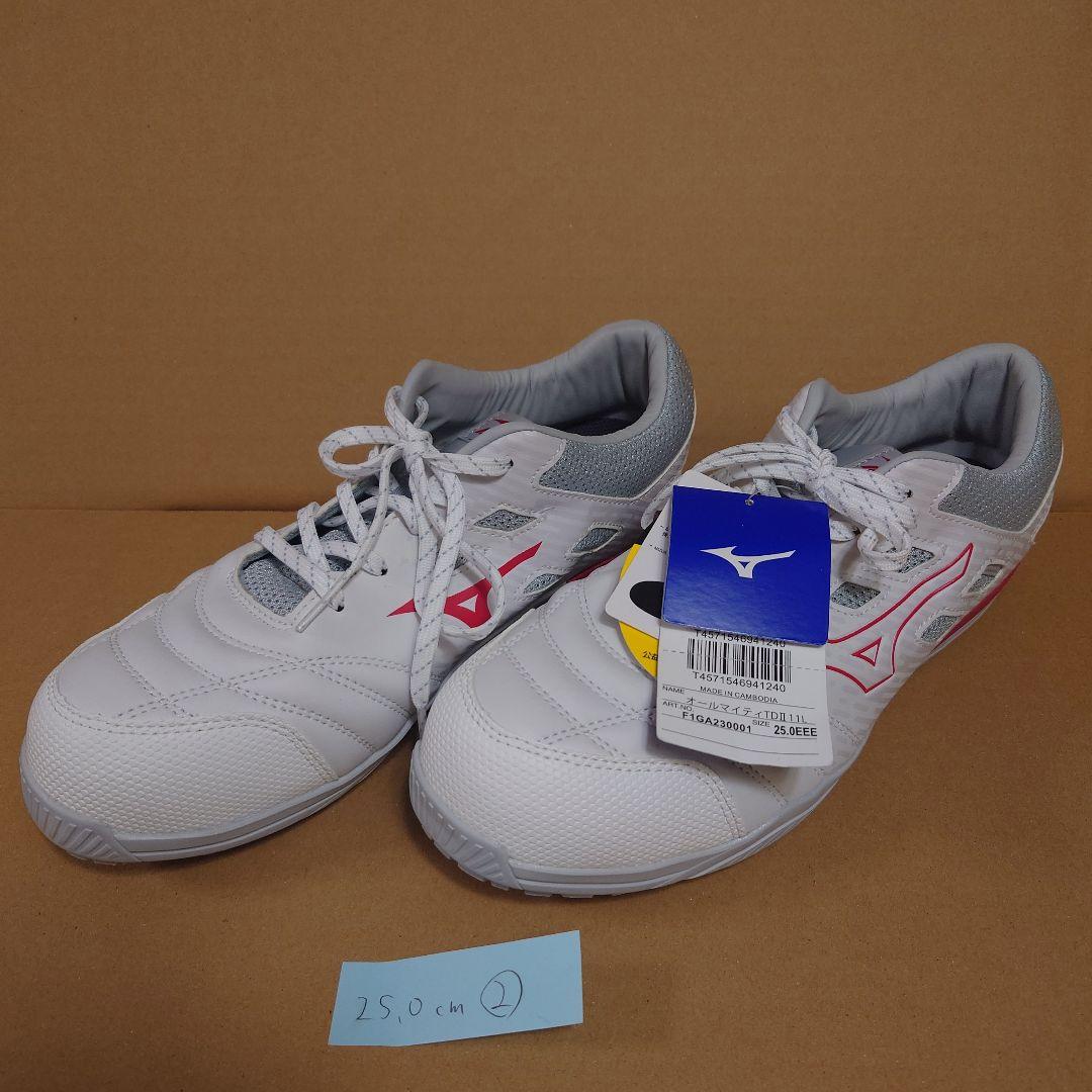 ミズノ　オールマイティ TDⅡ 11L　未使用品 25.0EEE