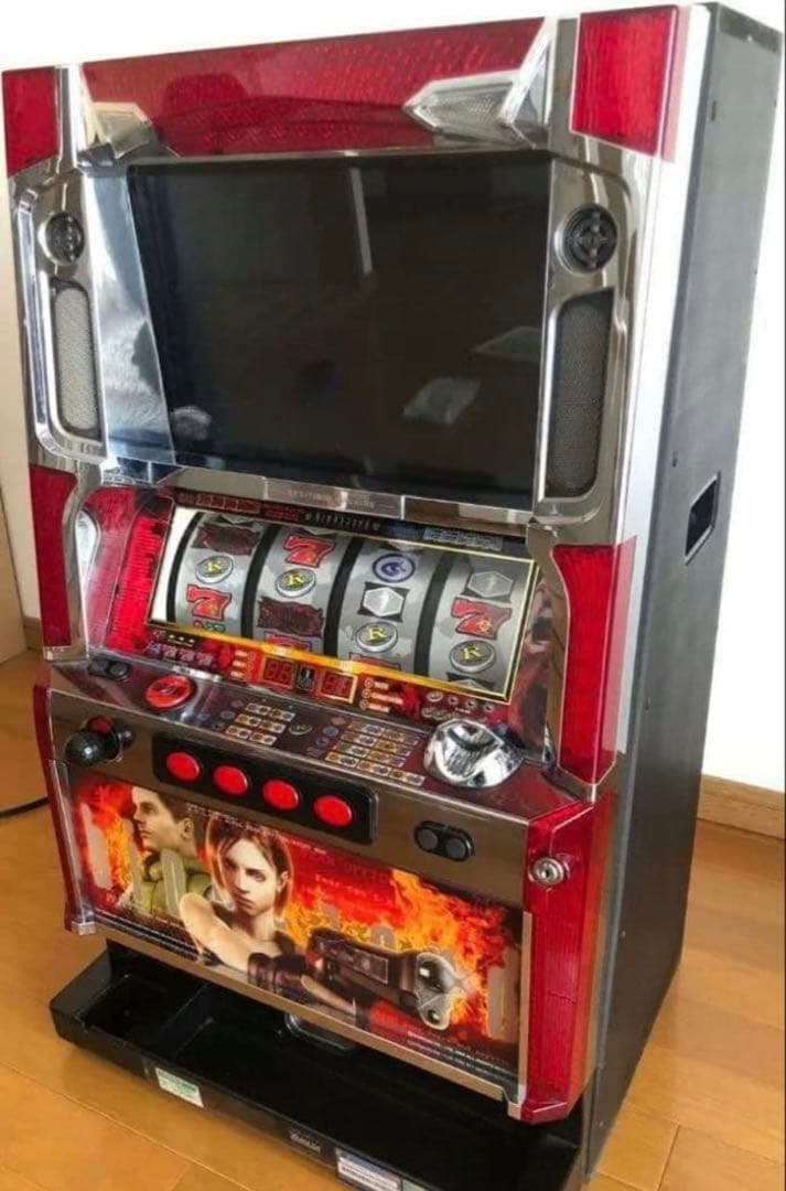パチスロ バイオハザード 初代 実機 コイン不要機付 送料無料 - メルカリ