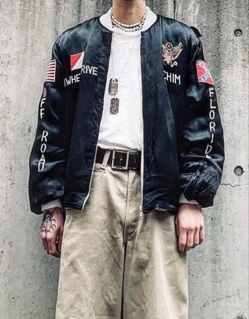 jeep　スーベニアジャケット　80s vintage スカジャン