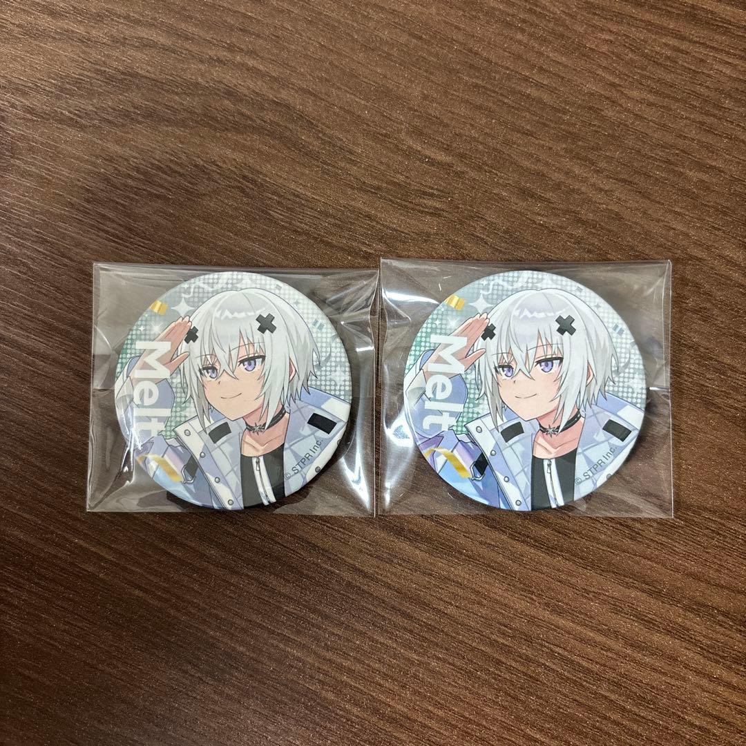 すとふぇす メルト・ダ・テンシ メルトくん めておら 缶バッジ - メルカリ