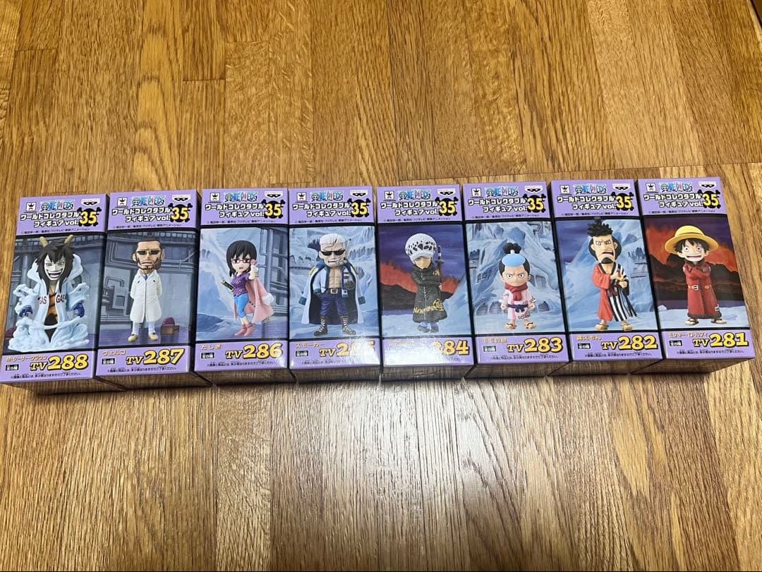 ワールドコレクタブルフィギュアワーコレ Vol.35 全8 種　全未開封セット