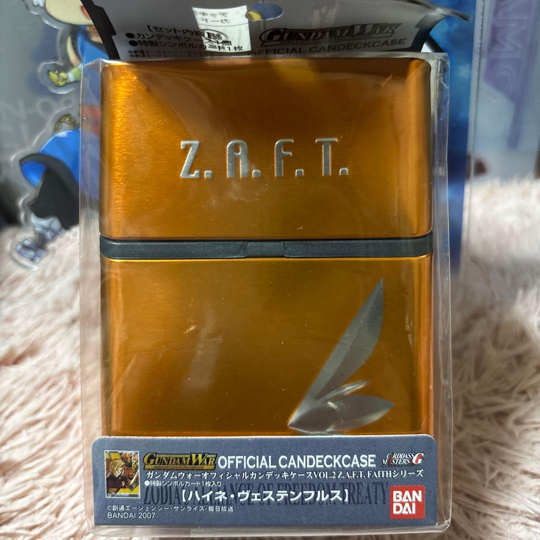 ガンダムウォー 缶デッキケース SEED 新品未開封 ハイネ