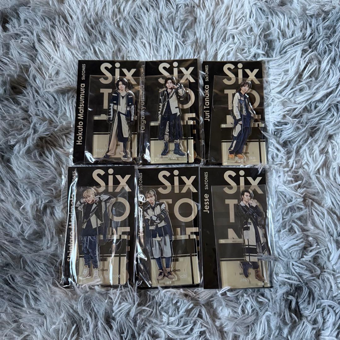 SixTONES アクスタFest アクリルスタンド 6個 セット 新品未開封