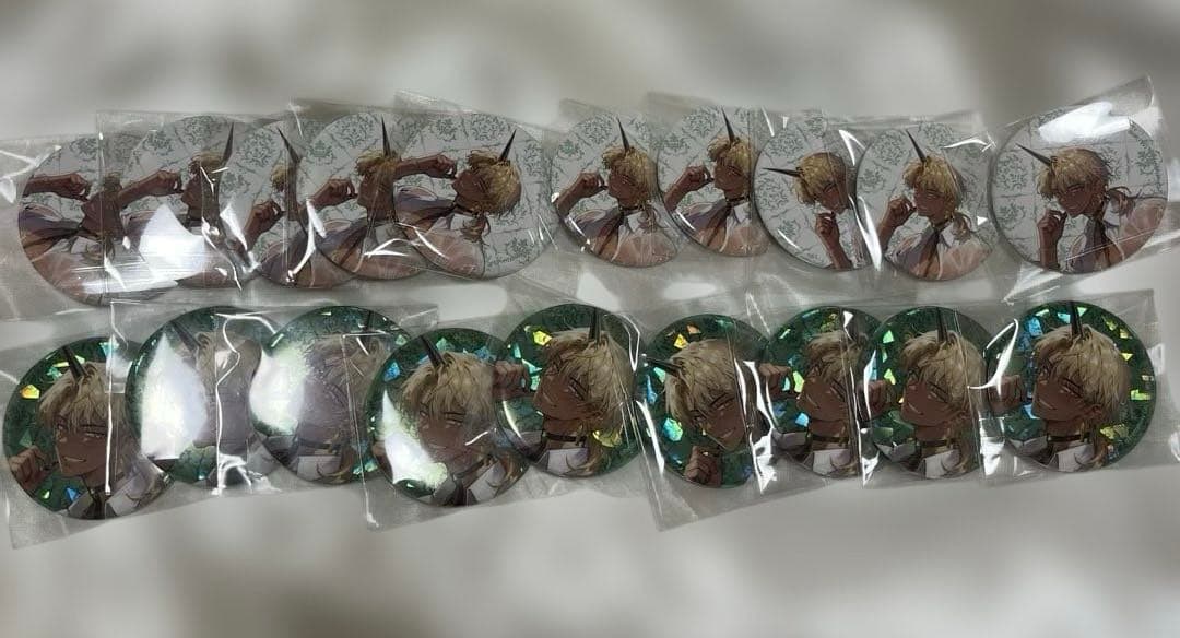 23個　缶バッジセット　ベルゼブブ　地獄のどこが悪い