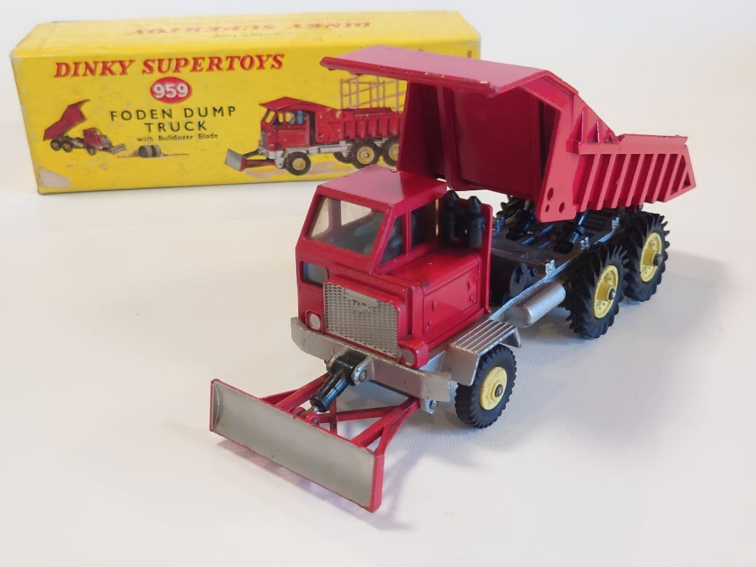 【SALE】DINKY No.959 FODEN DUMP TRUCK Dinky 959, Foden Dump Truck/Bulldozer - Free Price Guide & Review