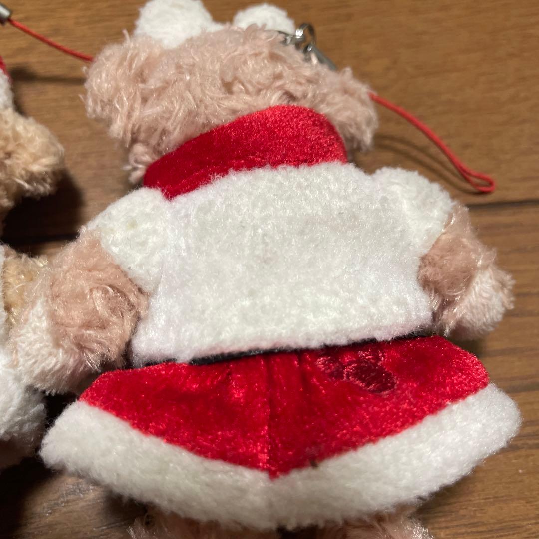 ダッフィー シェリーメイ 2010年限定 クリスマス ストラップ