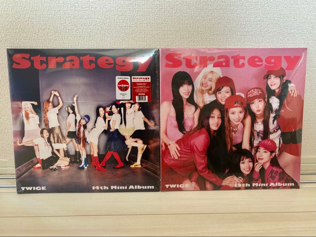 TWICE Strategy Vinyl レコード - メルカリ
