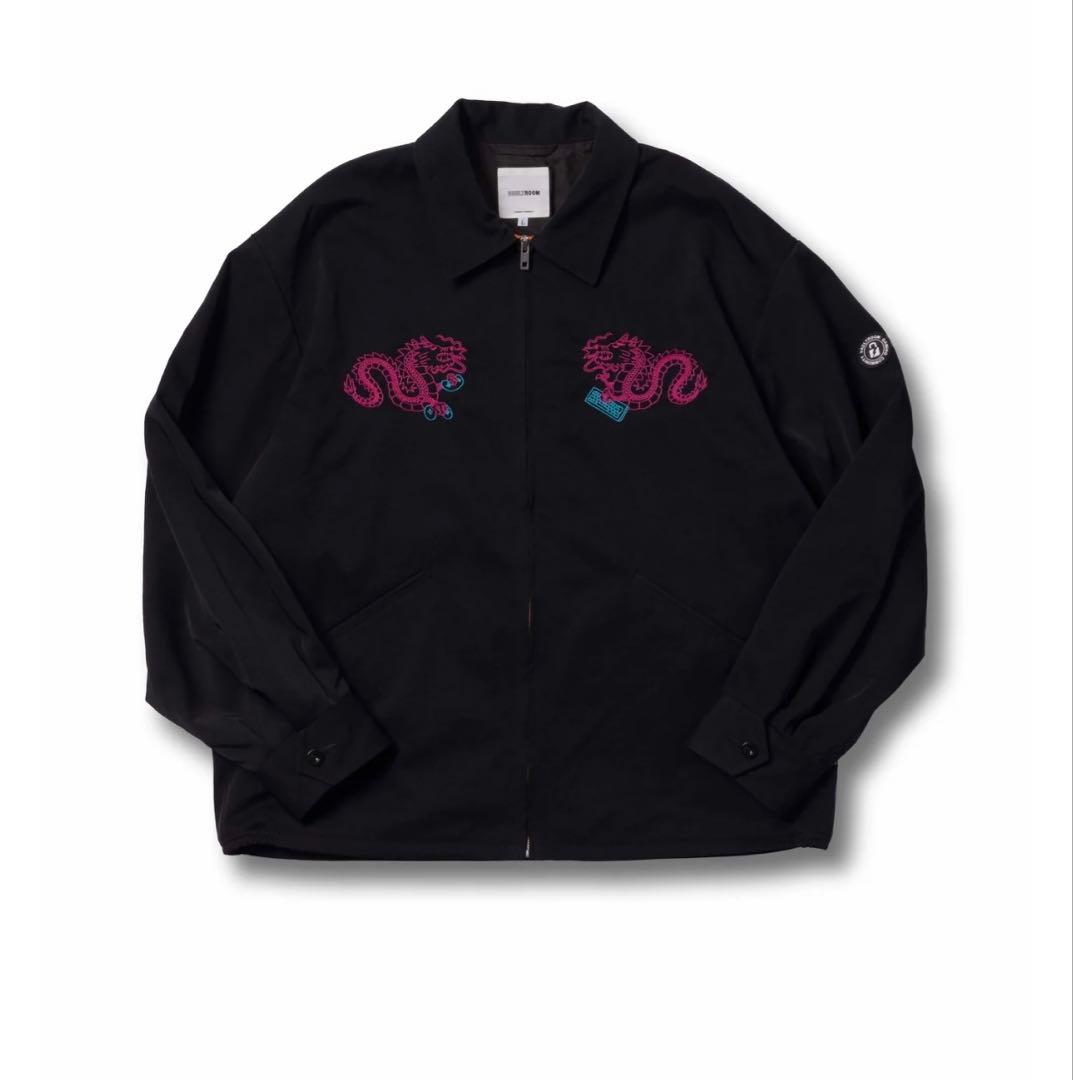 ジャケット・アウター VAULTROOM SOUVENIR JACKET / BLACK