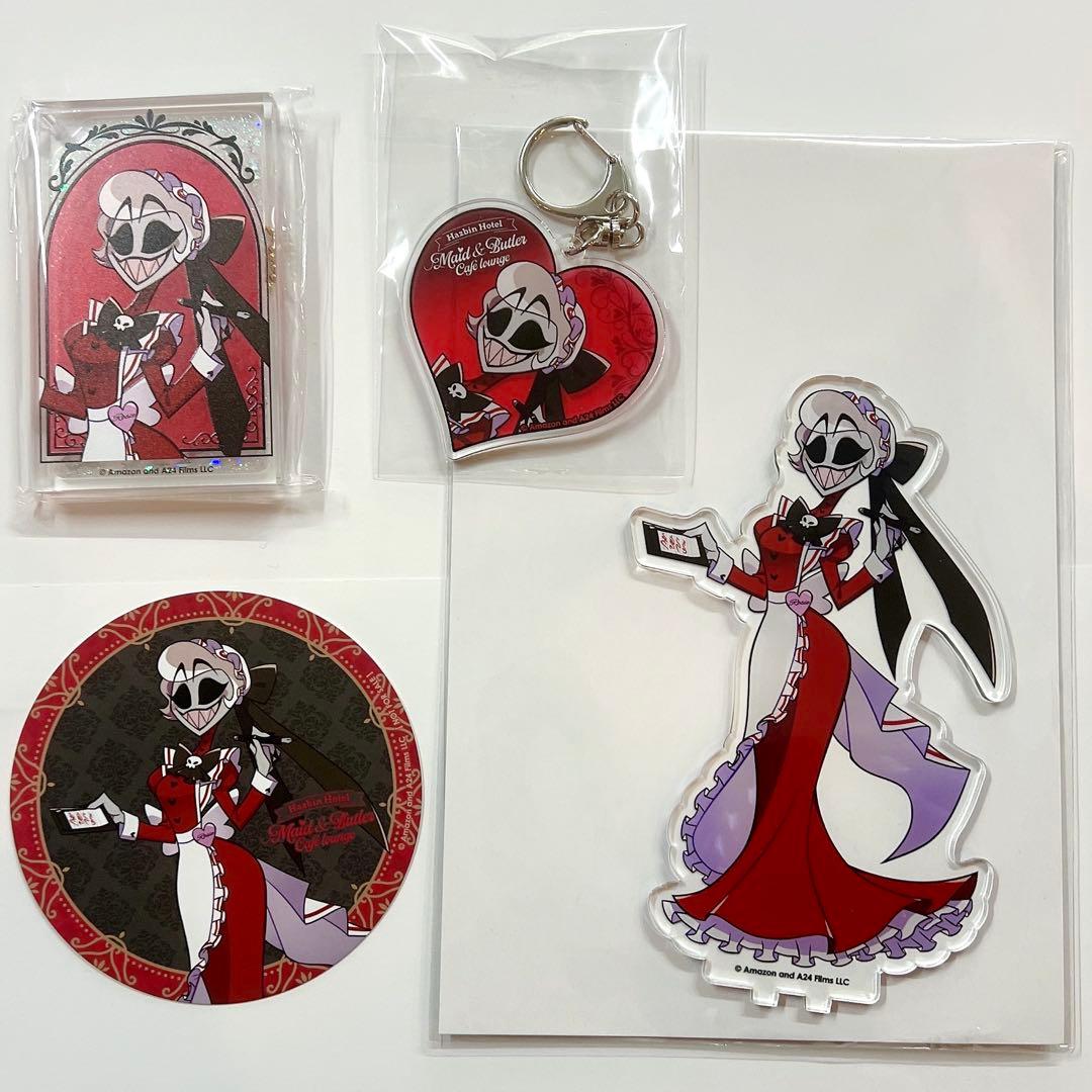 ハズビンホテル アニメイトカフェ ロージー 4点セット - メルカリ