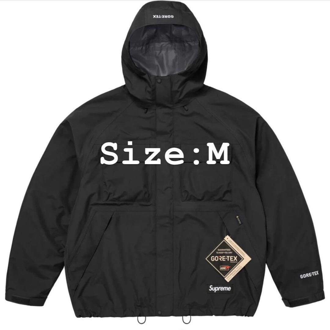 ジャケット・アウター Supreme GORE-TEX Shell Jacket Black M Supreme GORE-TEXシェルジャケット (黒) を購入 - Novelship